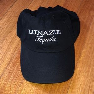 Black and white lunazul tequila hat